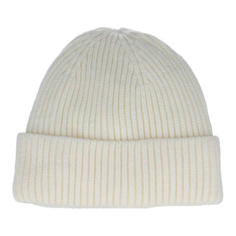 Maz Skull Ribbed Knit Trawler Beanie