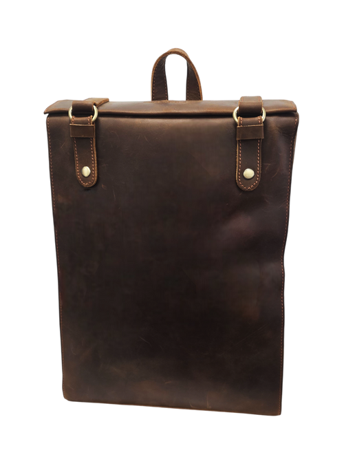 Leather Cowhide Backpack