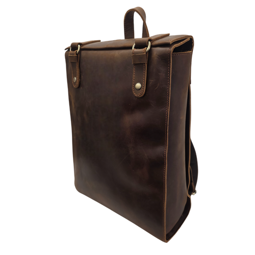 Leather Cowhide Backpack