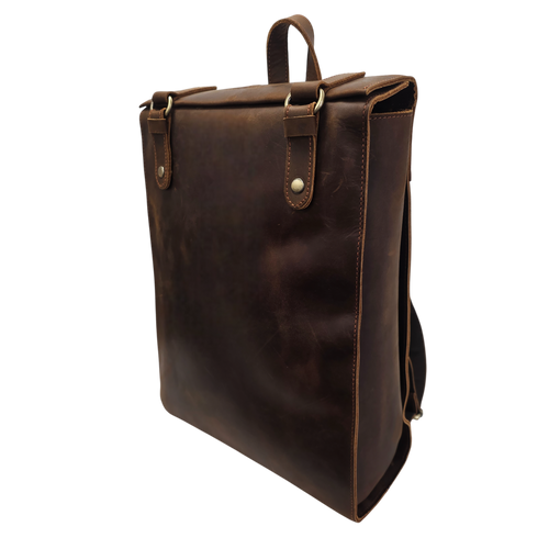Leather Cowhide Backpack
