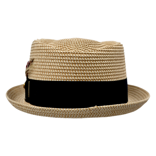 Bullantic Paper Straw Diamond Crown Hat