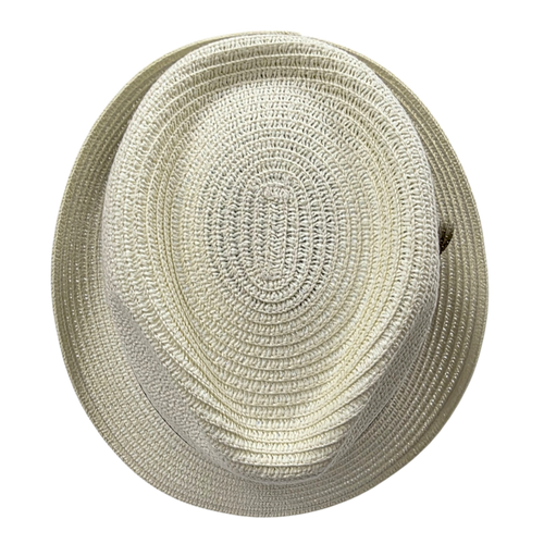 Summer Paper Straw Trilby Hat