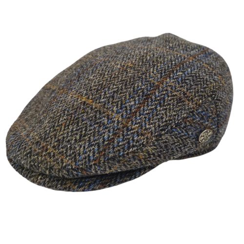 Harris Tweed Wool Flat Cap