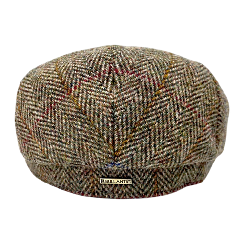 Harris Tweed Wool Flat Cap