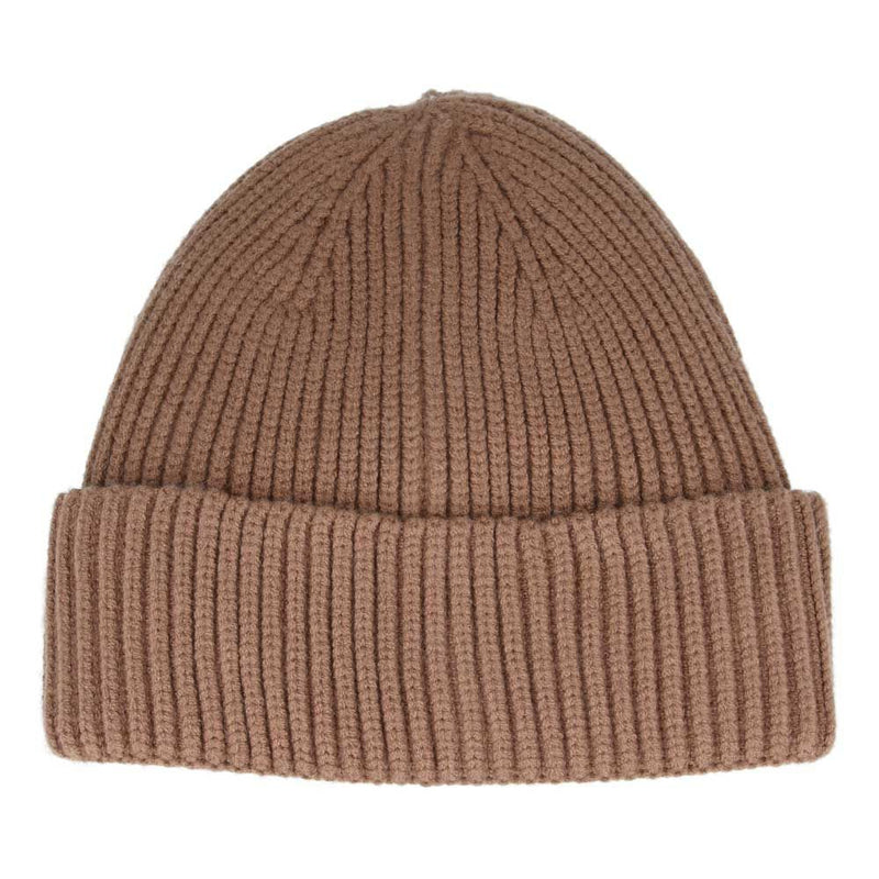 Maz Skull Ribbed Knit Trawler Beanie