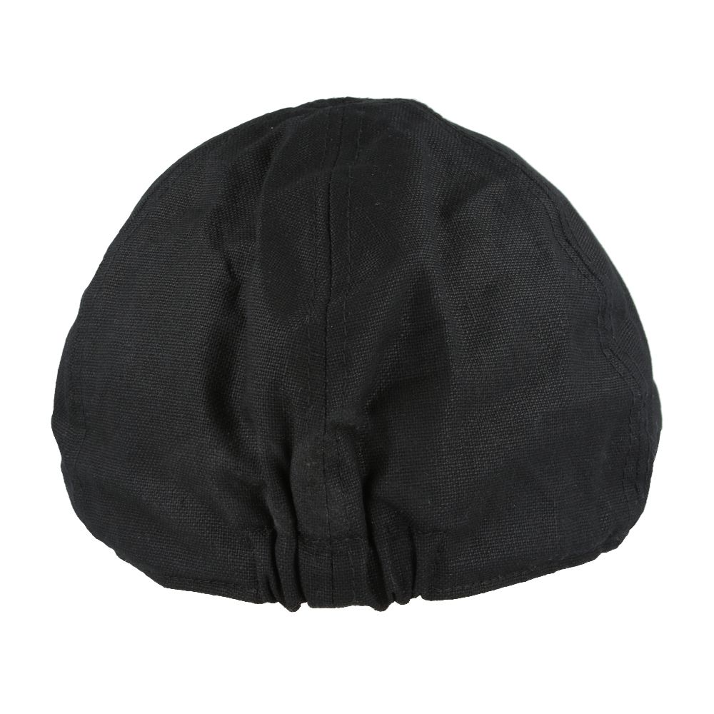 Maz Duckbill Linen Six Panel Flat Cap