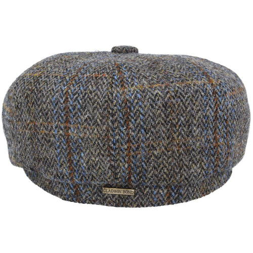 Harris Tweed Wool Newsboy Cap