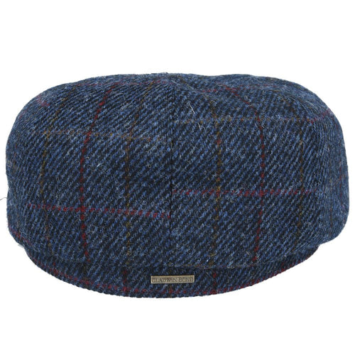 Harris Tweed Wool Newsboy Cap