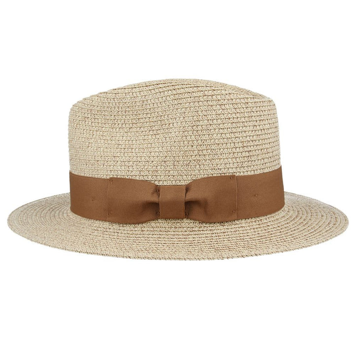 Summer Paper Straw Fedora Hat