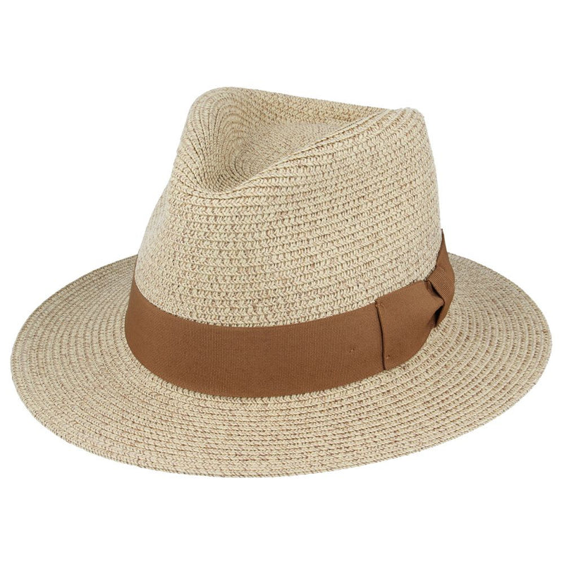 Summer Paper Straw Fedora Hat